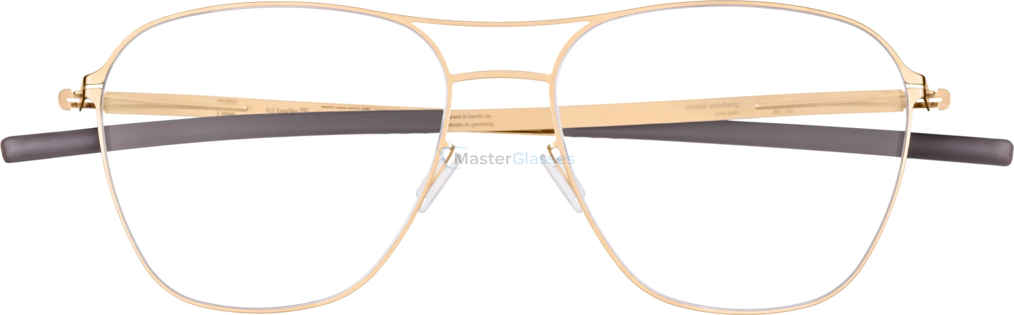 ������ Ic! Berlin Yondung Rose-Gold Warm Grey RX-Clear Flex