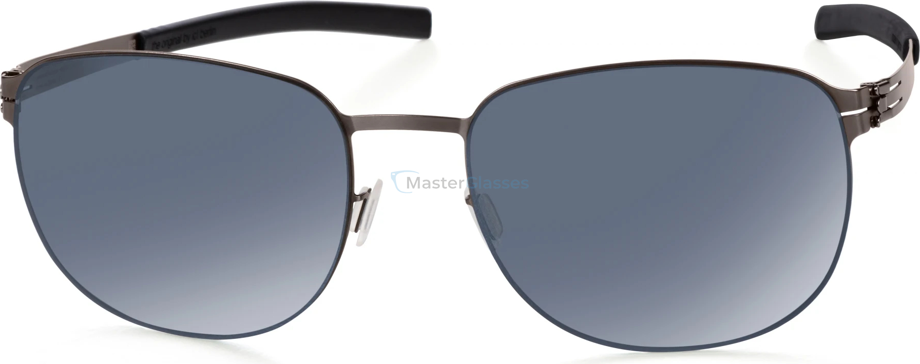 Солнцезащитные очки Ic! Berlin Andreas F. Graphite Black Moonlight-Mirrored-Polarized Flex