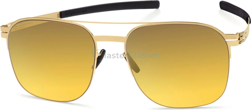   Ic! Berlin Steffen E. Sun-Gold Black Yellow Dust Mirrored Flex