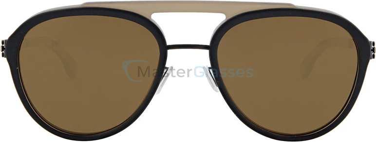 Солнцезащитные очки Ic! Berlin Daniel D. Graphite-Rocky-Grey Rocky Grey Milky Dark-Brown-Mirrored-Polarized Mittwoch