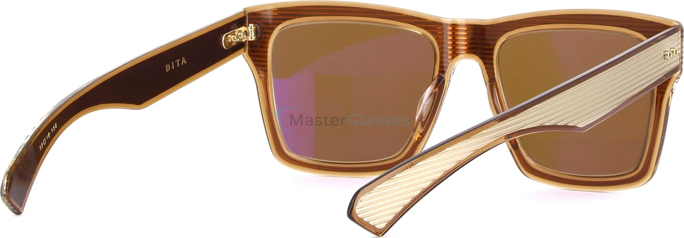   DITA INSIDER-TWO/ CRYSTAL CLEAR -CRYSTAL BROWN w/D.BROWN DRX-2090-B-T-CLR-52