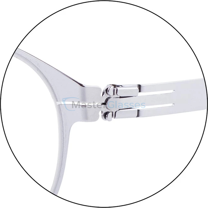 Оправа Ic! Berlin Kissable Fashion-Silver White RX-Clear Freitag