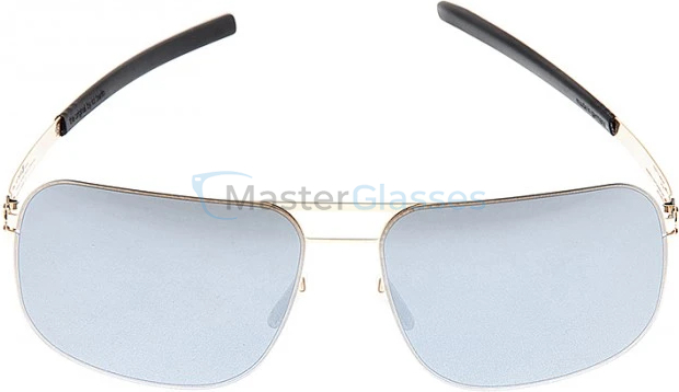   Ic! Berlin U5 alex (flex) sun-gold chrome silver mirrored