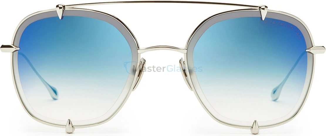 Солнцезащитные очки DITA TALON-TWO/ SILVER W/ DARK GREY TO CLEAR SOFT BLUE MIRROR 23009-A-SLV