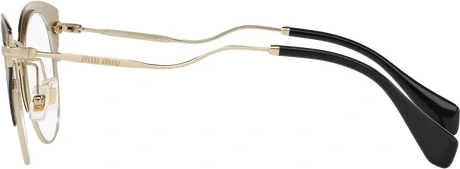 Оправа MIU MIU MU 52PV 1AB1O1 Pale Gold/matte Black/black