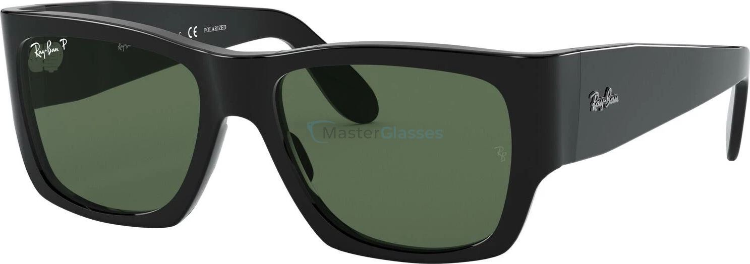   Ray-Ban Nomad RB2187 901/58 Shiny Black