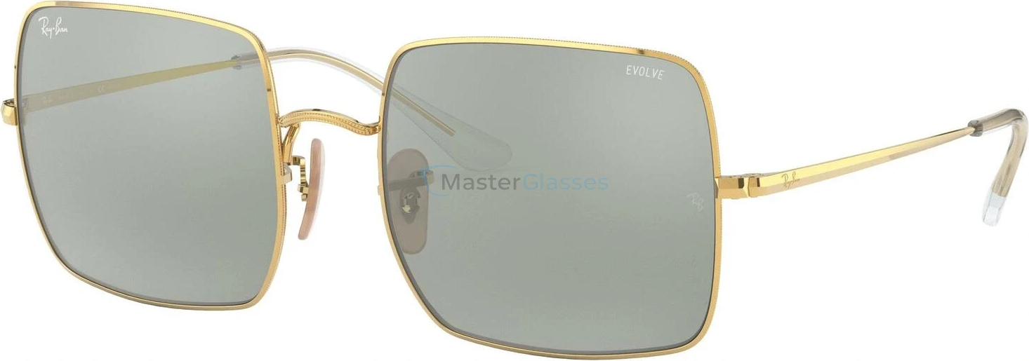   Ray-Ban Square RB1971 001/W3 Shiny Gold