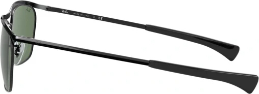 Солнцезащитные очки Ray-Ban Olympian Ii Deluxe RB3619 002/58 Shiny Black
