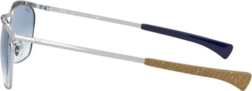 Солнцезащитные очки Ray-Ban Olympian Ii Deluxe RB3619 003/3F Shiny Silver