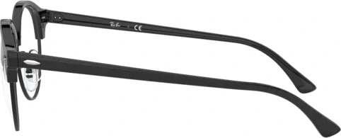 ������ Ray-Ban Clubround RX4246V 8049 Top Wrinkled Black On Black