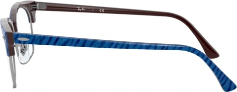 Оправа Ray-Ban RX3916V 8052 Top Wrinkled Blue On Brown