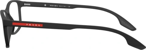  Prada Linea Rossa PS 04MV DG01O1 Black Rubber