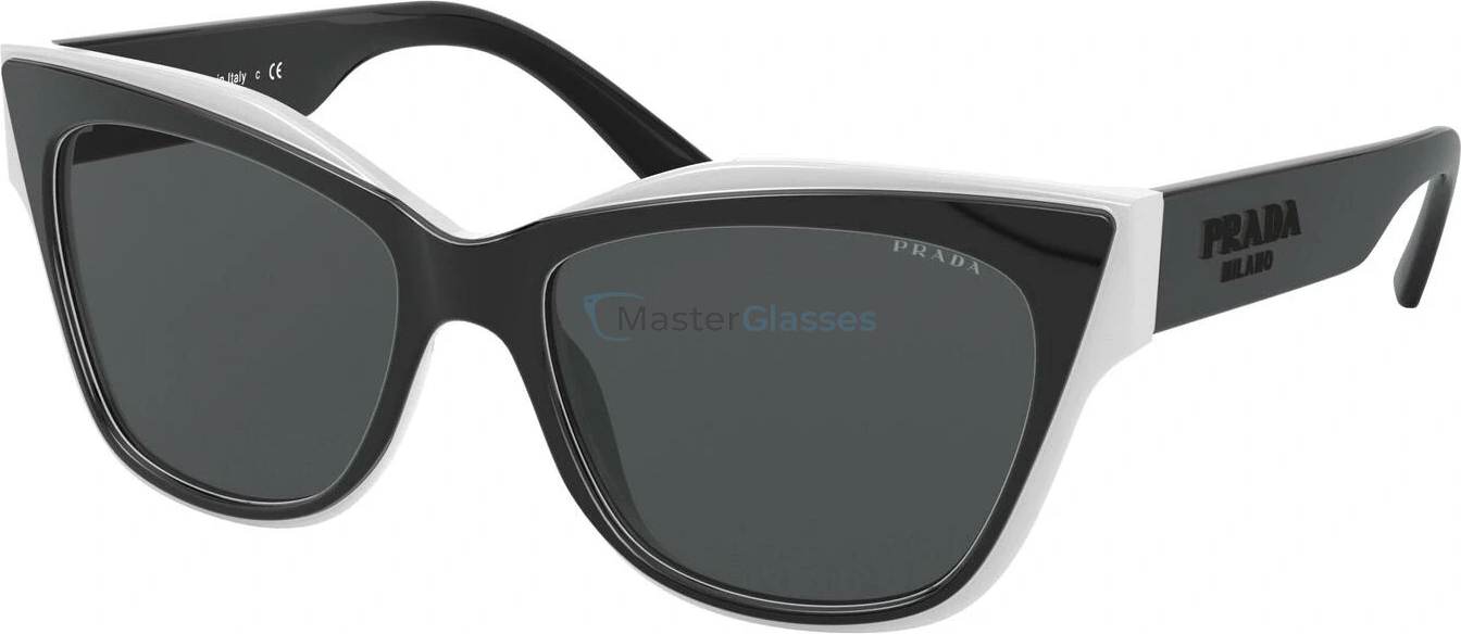 Солнцезащитные очки Prada PR 23XS YC45S0 Black/white
