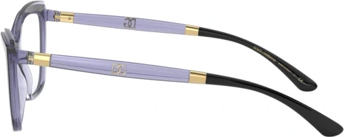  Dolce & Gabbana DG5054 3274 Black On Transp Dark Violet