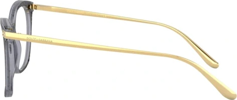 Оправа Dolce & Gabbana DG3331 3210 Transparent Black/pois Gold