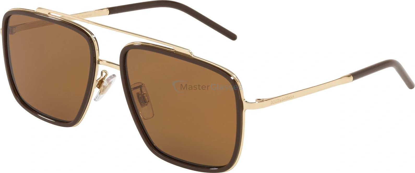 Солнцезащитные очки Dolce & Gabbana DG2220 488/83 Pale Gold/brown