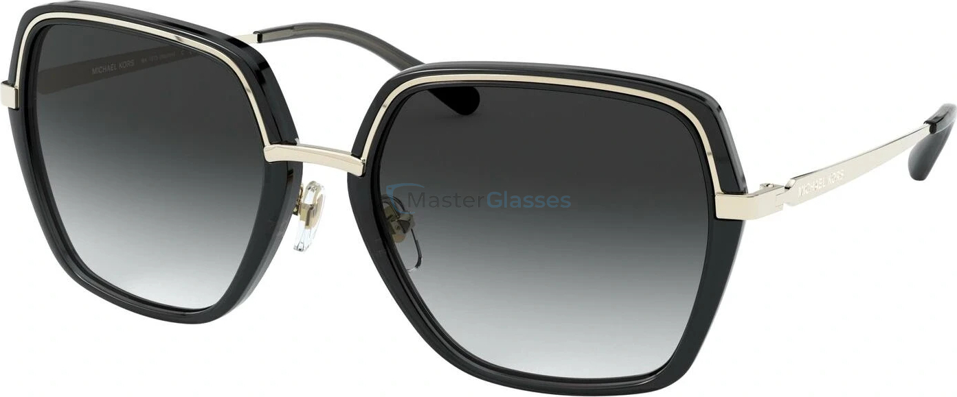 Солнцезащитные очки Michael kors Naples MK1075 10148G Light Gold/black Transparent