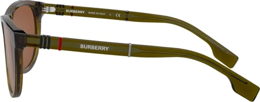 Солнцезащитные очки Burberry BE4319 335673 Transparent Olive
