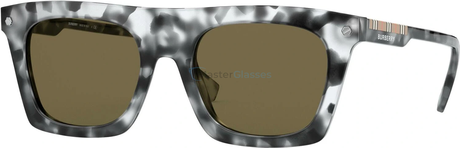 Солнцезащитные очки Burberry BE4318 389473 Grey Havana