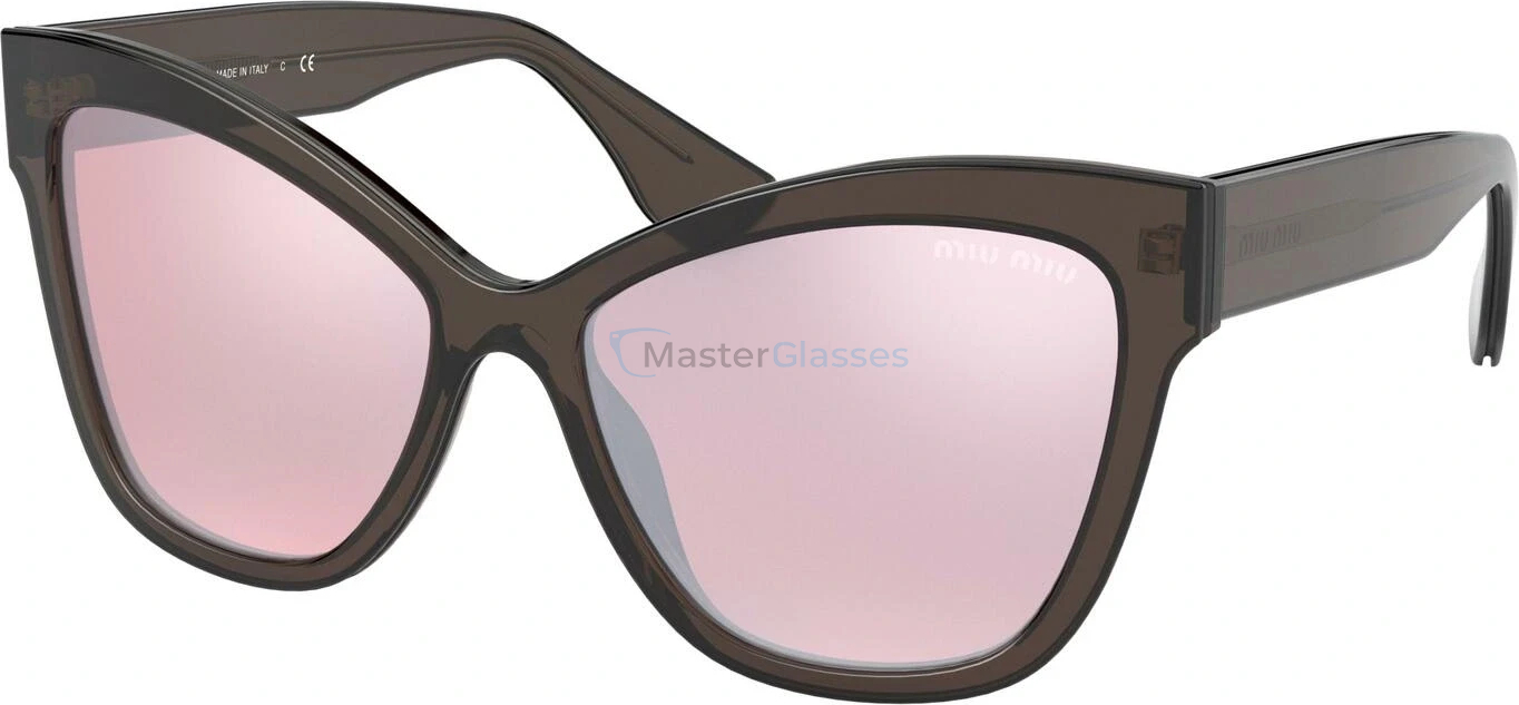 Солнцезащитные очки MIU MIU MU 08VS 02I214 Grey Transparent
