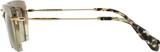 Солнцезащитные очки MIU MIU Rasoir MU 10QS UA94M1 Sand Pearl Grey