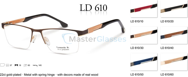  Leonardo D. 610 10_brown_wood 0/0