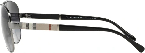 Солнцезащитные очки Burberry BE3080 10038G Gunmetal