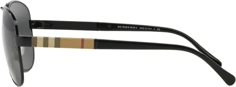 Солнцезащитные очки Burberry BE3080 100187 Black