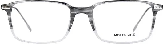 Оправа MOLESKINE MO1117 81 GREY BLACK STRIPES TO CRYSTAL 54/18