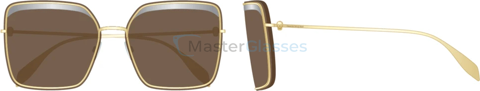 Солнцезащитные очки Alexander McQueen AM0222SK-002 62