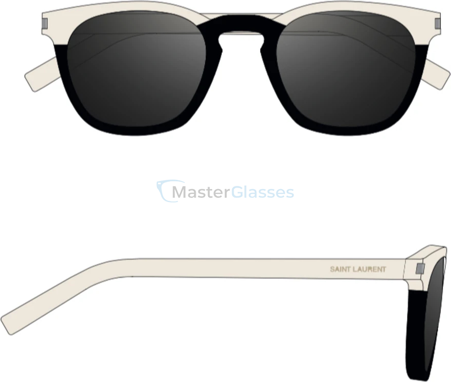 Солнцезащитные очки Saint Laurent SL 28-039 49