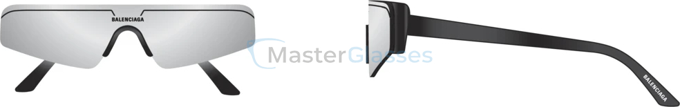 �������������� ���� Balenciaga BB0003S-005 99