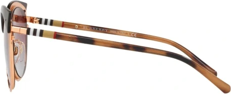 Солнцезащитные очки Burberry BE3096 126390 Copper/pink Gold
