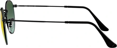 Солнцезащитные очки Ray-Ban Round Metal RB3447 002/4W Shiny Black