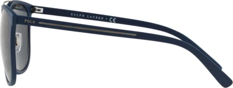 Солнцезащитные очки Polo PH4144 561887 Matte Gunmetal Rubber Blue Nav