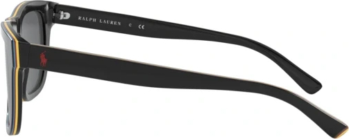 Солнцезащитные очки Polo PH4161 582887 Top Black/red/yellow/black