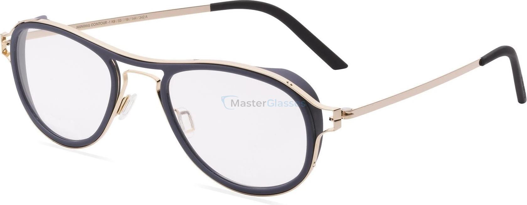 Оправа Minima CONTOUR 3 342 B/ IK9 темно-голубой