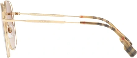 Солнцезащитные очки Burberry BE3105 131213 Light Gold/havana