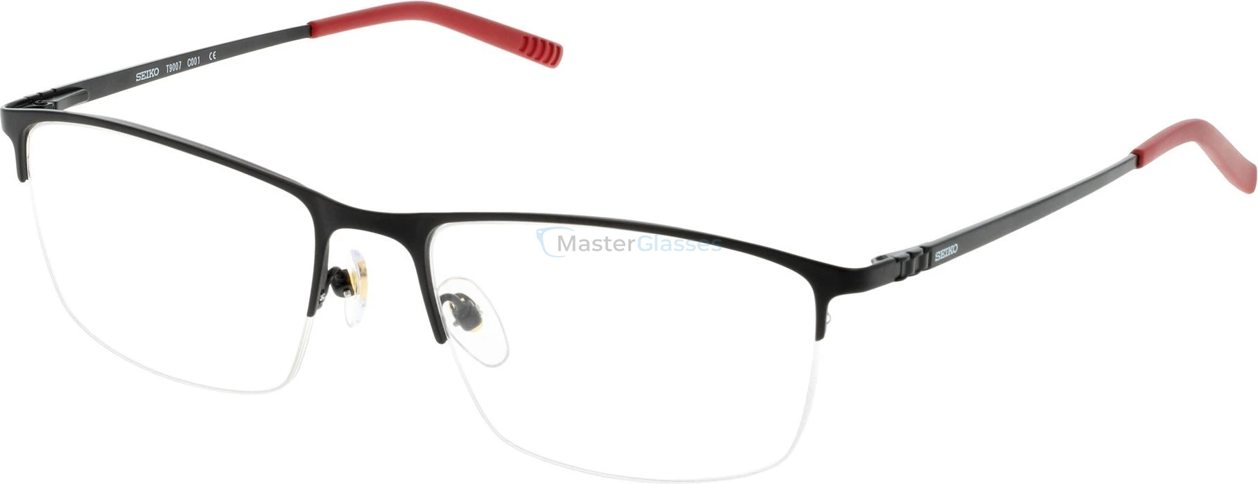 ������ Seiko T9007 C001 BLACK/BLACK-RED