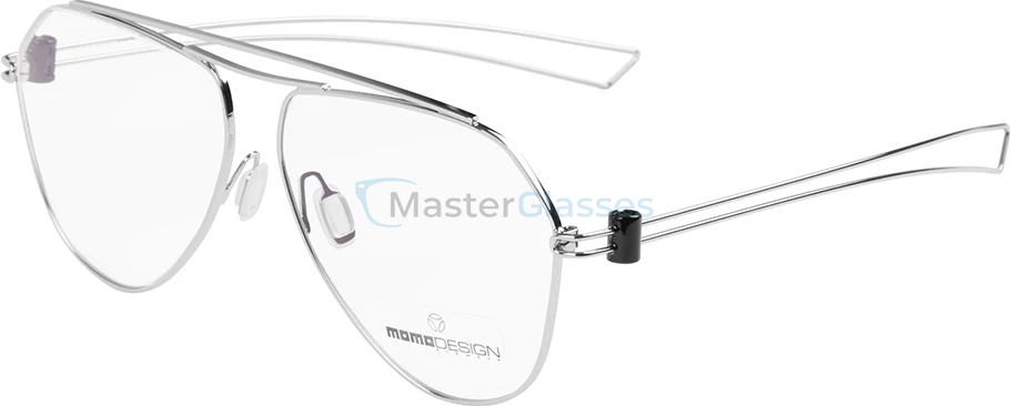  Momodesign 029 10 FULL RIM METAL SHINY SILVER