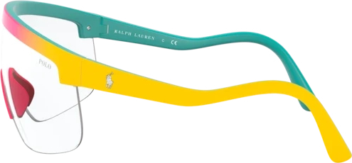 Солнцезащитные очки Polo PH4156 58191W Matte Gradient Violet/yellow