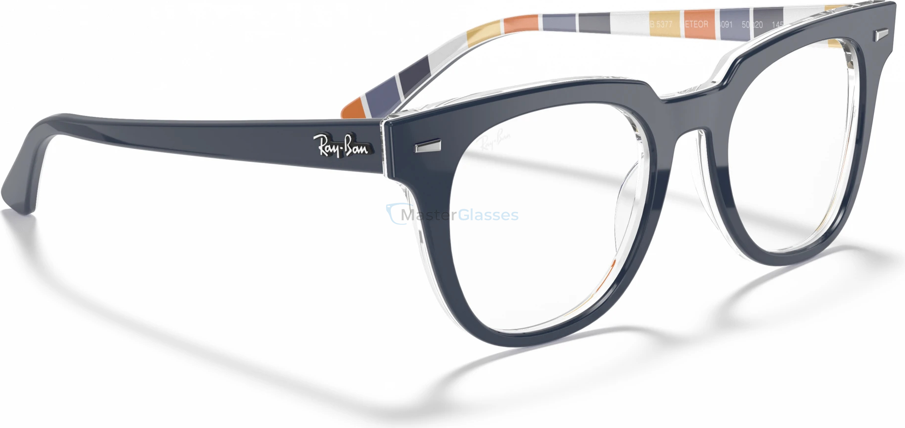 Оправа Ray-Ban Meteor RX5377 8091 Blue On Stripes Orange/blue