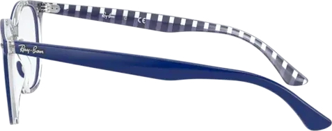 Оправа Ray-Ban Hexagonal RX7151 8090 Blue On Vichy Blue/white