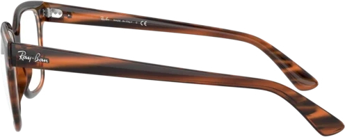  Ray-Ban RX4323V 5998 Striped Red Havana