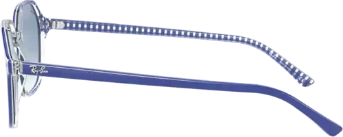 Солнцезащитные очки Ray-Ban John RB2194 13193F Blue On Vichy Blue/white