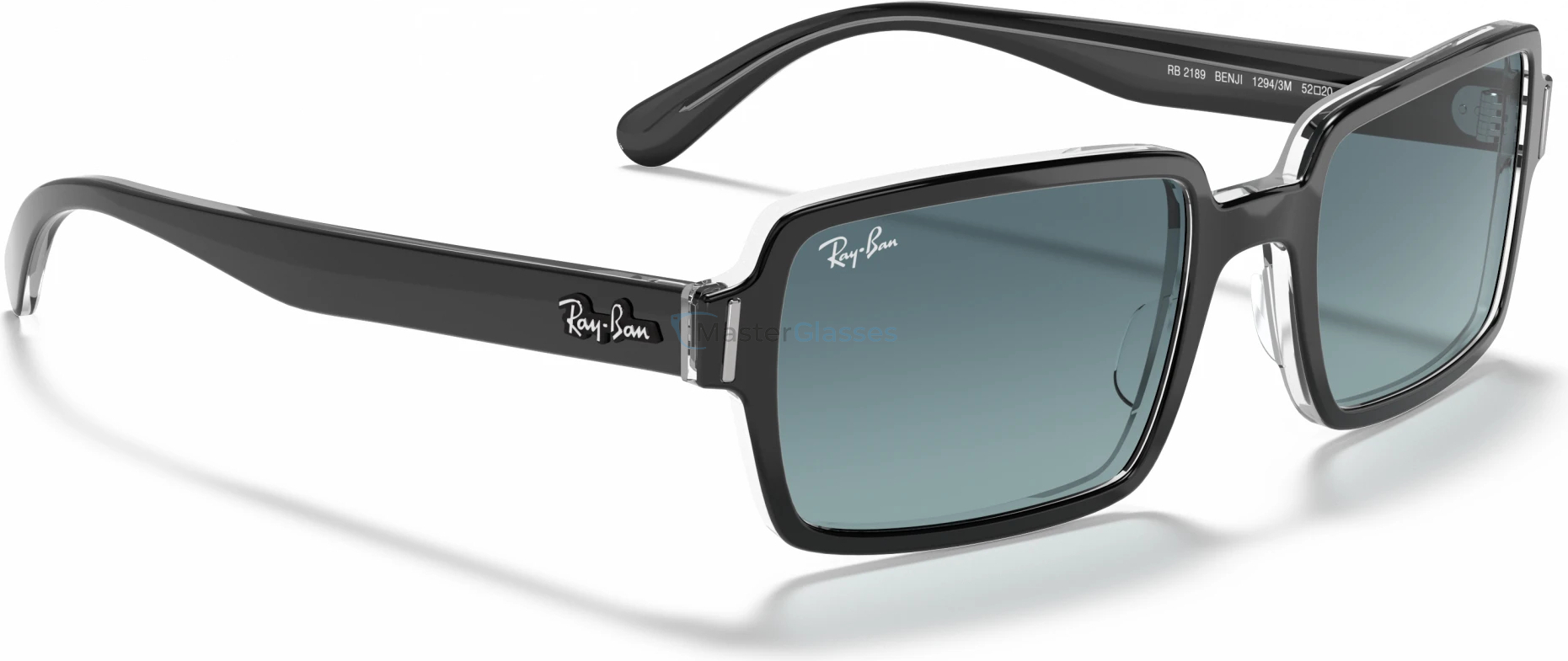 Солнцезащитные очки Ray-Ban Benji RB2189 12943M Black On Transparent