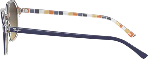 �������������� ���� Ray-Ban John RB2194 132085 Blue On Stripes Orange/blue