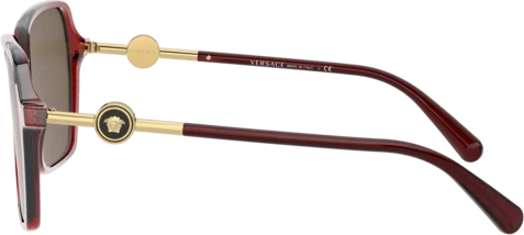 Солнцезащитные очки Versace VE4396 388/73 Transparent Red