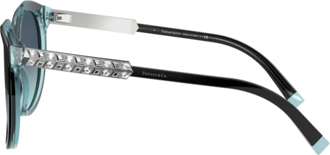 Солнцезащитные очки Tiffany TF4175B 82859S Black On Crystal Tiffany Blue