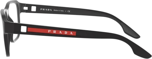  Prada Linea Rossa PS 04NV DG01O1 Black Rubber